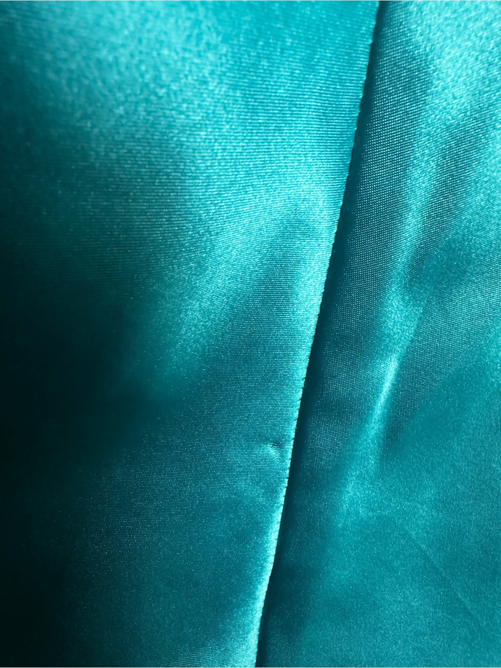Vintage Victoria’s Secret Teal Satin Sleep Dress Y2K Slip Lingerie Mini Sz M - Picture 8 of 10